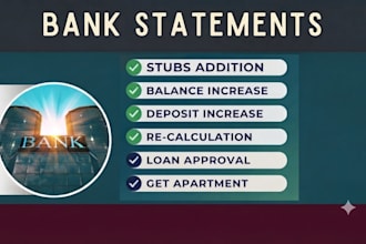 made bank statement made bank statement made bank statement as you need