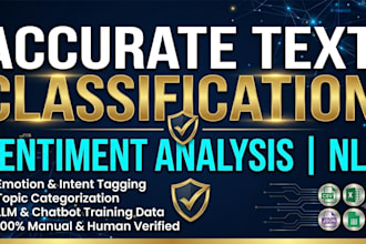 do text classification and sentiment analysis