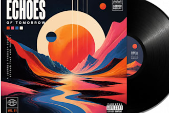 design album cover or single cover art