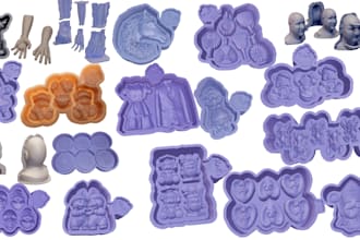 do silicon mold, plastic injection mold, 3d printable mold box in fusion 36