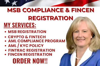 do US, canada msb license registration with fincen department