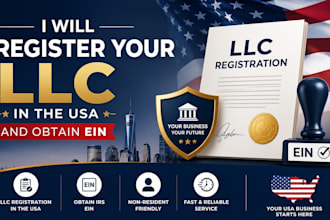 register your llc and obtain ein in the USA