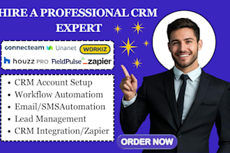 do connecteam houzz pro automation unanet workiz fieldpluse zapiar integration