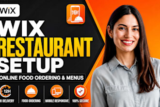 build wix restaurant website with menu and online ordering system