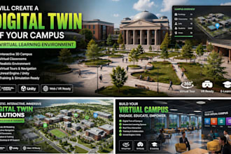 create a digital twin of your campus and virtual learning environment
