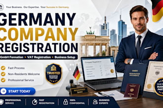 germany company registration, company formation, vat registration, germany gmbh