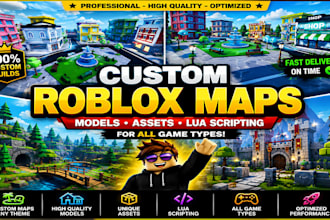 build roblox models maps assets and script roblox game