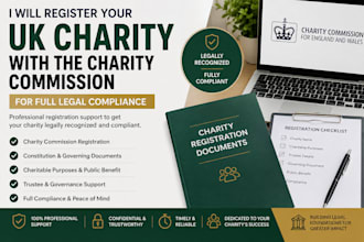 provide UK charity registration and compliance support