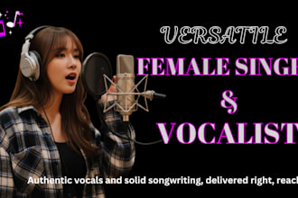 be your female pop singer female singer vocalist female edm singer pop song