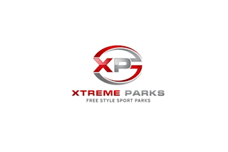 design monogram xtreme parks sports logo