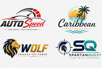 design a modern brand logo design
