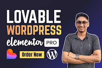 do lovable to wordpress lovable to elementor pro