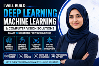 do machine learning, deep learning, computer vision projects