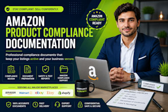 prepare product compliance documentation for amozon sellers