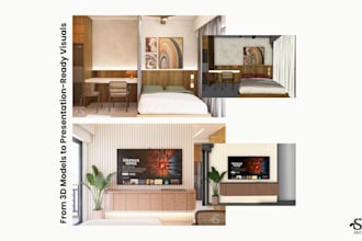 create a detailed architectural 3d model in sketchup