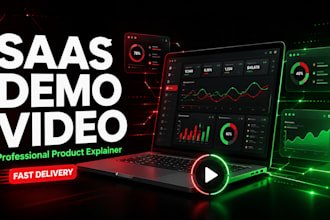 create a saas explainer video, saas demo, saas product demo video