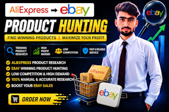 hunt profitable aliexpress products for ebay
