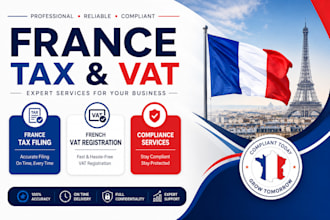 provide france tax filing, french vat registration and compliance services