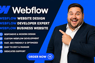 create webflow website design webflow developer expert webflow business website