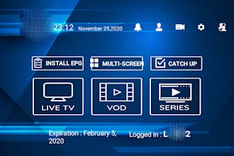 customize and rebrand the latest xciptv iptv player app with a control panel