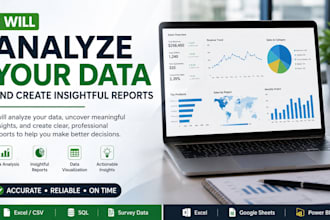 analyze your data and create insightful reports