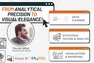 be your expert statistical data analyst for python, sql, and power bi