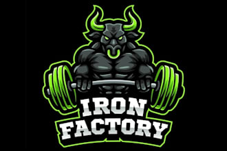 design attract crazy gym logo for new apparel