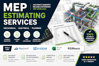 do mep estimation and material takeoff