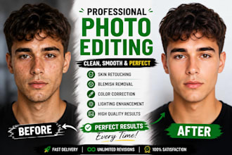 clean up product photos for amazon shopify and ecommerce