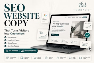 write SEO website copy that turns visitors into customers