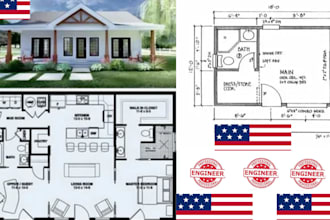 design tiny house, frame and small house, cabin house, container house