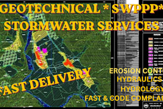 swppp stormwater geotech hydrology hydraulic reports erosion control earthworks