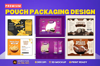 do pouch packaging, stand up pouch design, food packaging and packaging design