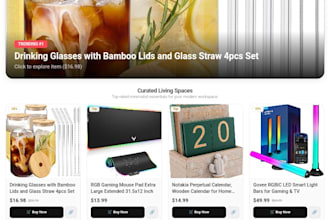 create a responsive HTML CSS landing page