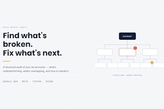 audit your google ads, meta, tiktok, and dv360 ad accounts