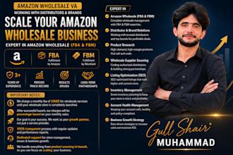 be your amazon wholesale VA with authentic distributors