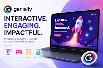 create interactive genially presentations gamification quizzes and escape room