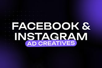 design static facebook and instagram ad creatives