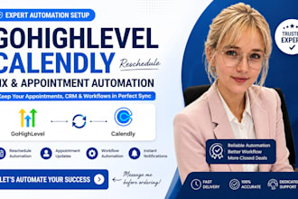 build gohighlevel calendly reschedule fix and ghl appointment automation