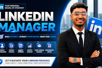 be your  linkedin manager