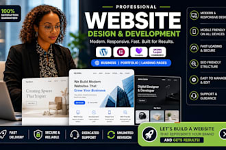 create a personal portfolio or business portfolio website