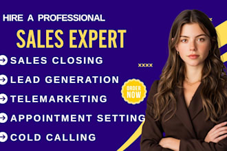 be sales representative sales closer appointment setter b2b sales telemarketer