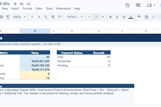 input your bills to expense report