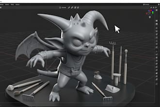 do 3d modeling 3d toy for 3d printing