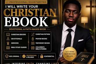write, format and design your christian ebook
