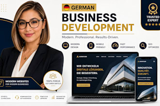 do german website development for modern business websites
