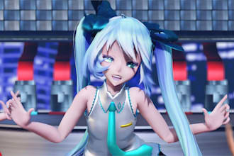 create mmd model, vroid 3d for vtuber, vrchat, vrchat, mmd pv, 3d model, sfm