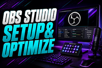 setup and optimize obs studio for streaming and podcast