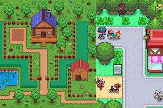 do topdown pixel art background pixel tileset pixel animation pixel sprite sheet