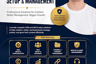 manage your youtube cms and mcn professionally